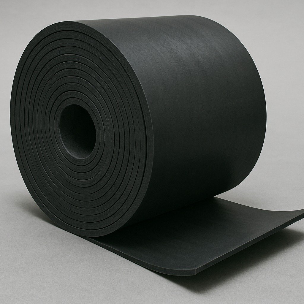 Industrial conveyor belt rubber